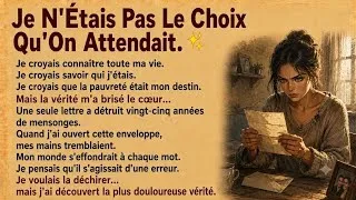 Miniature : Toute Ma Vie Était Un Mensonge… 💔 /Learn French | A2 Story Listening