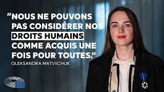 Miniature : Oleksandra Matviichuk : continuer à défendre les droits humains