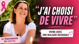 Miniature : Face à une maladie incurable, Sophie Anezo a choisi de témoigner : un message d'espoir