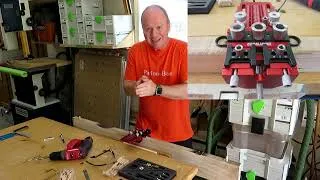 Miniature : Revue et première impression du gabarit (système) à goujon de Enjoywood. Parlons bois Ep.490