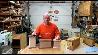 Miniature : Suite fabrication urne funéraire en bois à queue droite. Parlons bois/Let's Talk About Wood Ep.489