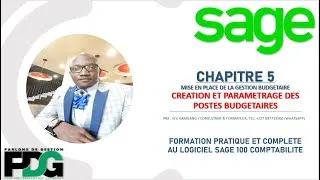 Miniature : SAGE 100 COMPTABILITÉ CHAP 5: mise en place de la gestion budgétaire dans le logiciel Sage 100 i7