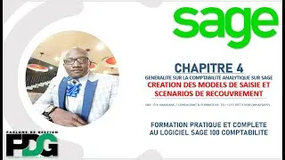 Miniature : SAGE 100 COMPTABILITÉ CHAP 4 : comptabilité analytique création  modèles de saisie et recouvrement