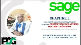 Miniature : SAGE 100 COMPTABILITÉ : chap 3- paramétrage des natures de compte généraux 