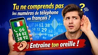 Miniature : 😅 Tu ne comprends pas les numéros de téléphone en français ? 🎧 Entraîne ton oreille 👂