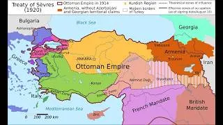 Miniature : La dissolution de l'Empire Ottoman : la question de l'Arménie et du Kurdistan, 1916 1923.