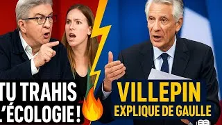 Miniature : Jean-Luc Mélenchon atomise une écolo | Villepin encore magistral, explique la vraie décentralisation