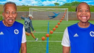 Miniature : VIEUX vs JEUNE : CHALLENGE FOOT (@TodayitsFootball) - Les Parodie Bros