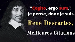 Miniature : René DESCARTES : Meilleures Citations Inspirantes - pensées philosophiques