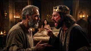 Miniature : Le Prophète Nathan : L’Histoire de l’Homme Qui a Affronté le Roi David
