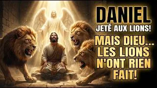 Miniature : Daniel dans la fosse aux lions : Une foi inébranlable ||