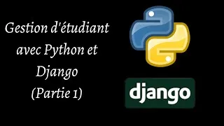 Miniature : #1-Gestion d'étudiant (création du projet et installation de django)