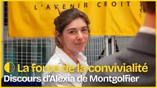 Miniature : La force de la convivialité - Discours d'Alexia de Montgolfier, présidente d'Équinoxe