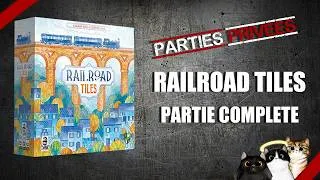 Miniature : RAILROAD TILES : Partie complète à 2 JOUEURS | Jeu de société