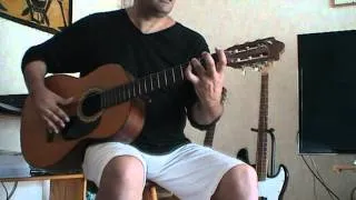 Miniature : Un tuto ( cours ) guitare pour Non je ne regrette rien ( partition  tab Piaf )