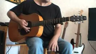 Miniature : Cours ( tuto ) guitare  Somewhere Only we know ( partition en tab )