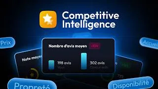 Miniature : Comparez vos performances à celles de vos concurrents avec le Competitive Intelligence de Partoo !