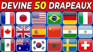 Miniature : 🌍 SAURAS-TU RECONNAÎTRE CES 50 DRAPEAUX ? Du plus FACILE au plus DUR ! | Party Quiz
