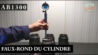 Miniature : 22 Révision du moteur - mesure des cylindres et des pistons (partie 5 : faux-rond des cylindres)