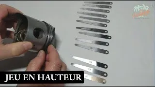 Miniature : 22 Révision du moteur - mesure des cylindres et des pistons (partie 2 : jeu en hauteur)