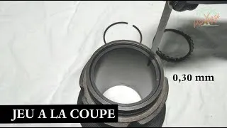 Miniature : 22 Révision du moteur - mesure des cylindres et des pistons (partie 1 : jeu à la coupe)