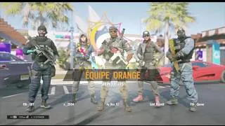 Miniature : Rainbow six siege: On se fait defoncer par une team
