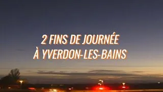 Miniature : Deux fins de journée de mars, à Yverdon-les-Bains 