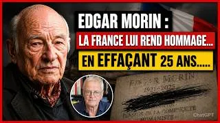 Miniature : Pascal Boniface | Edgar Morin : la France lui rend hommage... en EFFAÇANT 25 ans de son combat