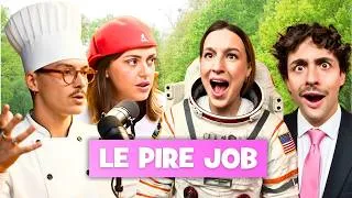 Miniature : Vos pires jobs étudiants 😭 Ft. Toupou & Boulou - Un potin avec ça? Podcast