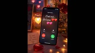 Miniature : Une personne qui vous appelle pour vous dire qu'il/elle vous aime ❤️❤️💖💖 