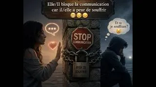 Miniature : Une personne qui bloque la communication car elle a peur de souffrir 😬😒😞 
