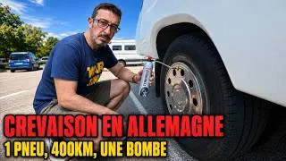 Miniature : Crevaison en Allemagne : notre retour de Pologne a failli mal tourner
