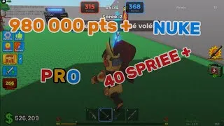 Miniature : J'ai fait 980000 pts + , 40 SPRIEE+