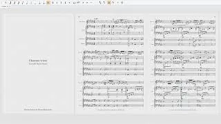 Miniature : Chanson triste - Camille Saint-Saëns