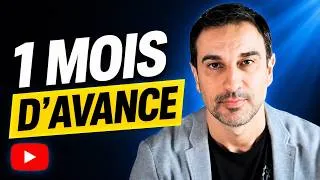 Miniature : Comment créer 1 mois de vidéos YouTube en une demi-journée