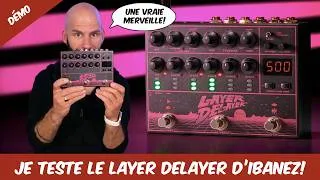 Miniature : Démo et enregistrement avec le LAYER DELAYER d'Ibanez!