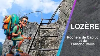 Miniature : #RANDONNÉE #LOZÈRE - #ROCHERS DE #CAPLUC ET #FRANCBOUTEILLE