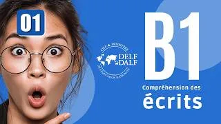 Miniature : DELF B1 Compréhension des  écrite 2026 | Entraînement avec Corrigé