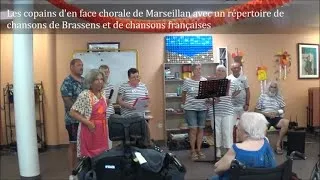 Miniature : Les copains d'en face avec Les Blouses Roses à L'EHPAD Laurent Antoine à Agde