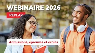 Miniature : Webinaire Passerelle 2026 : Intégrer une Grande École après Bac+2/Bac+3