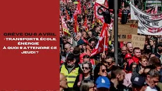 Miniature : Grève du 6 avril : transports, école, énergie… À quoi s’attendre ce jeudi ?#réformedesretraites