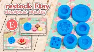 Miniature : Restock Etsy || Nouveaux moules pour 2022 !