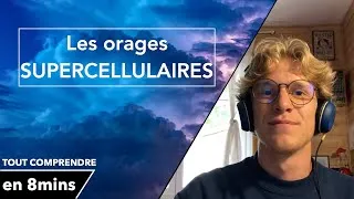 Miniature : LES ORAGES SUPERCELLULAIRES (poster scientifique commenté)
