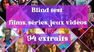 Miniature : Blind test films jeux vidéos séries - 94 extraits
