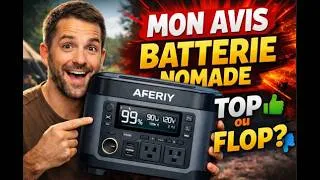 Miniature : Test complet de la batterie Aferiy (mon avis honnête)