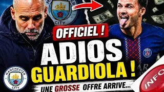 Miniature : Guardiola 🚨📢 va quitter le Manchester City 😱📢