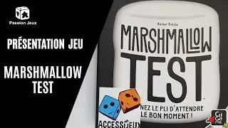 Miniature : Marshmallow Test : Présentation accessible du jeu (audio + sous titre)