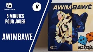 Miniature : 5 (8) minutes pour jouer à Awimbawé ! - Règles accessibles avec sous titres