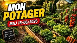 Miniature : MON POTAGER CONTINUE DE SE TRANSFORMER ! 🌱 (MAJ 16/06/2026)
