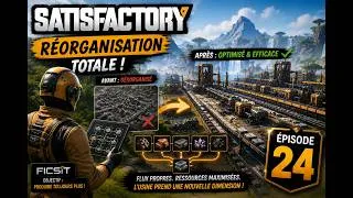 Miniature : SATISFACTORY #24 – Mon usine avait besoin d’un grand ménage
